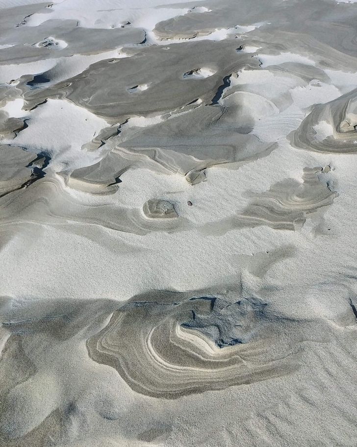 “My wife took a photo at the beach and it seems it was taken from a plane.”