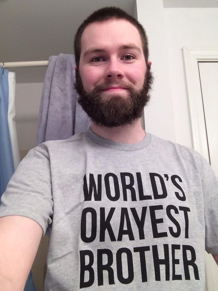 beard - World'S Okayest Brother