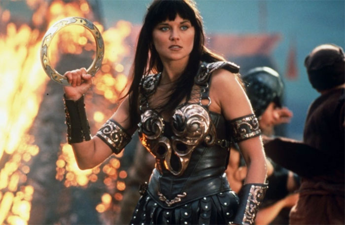 lucy lawless as xena - 0