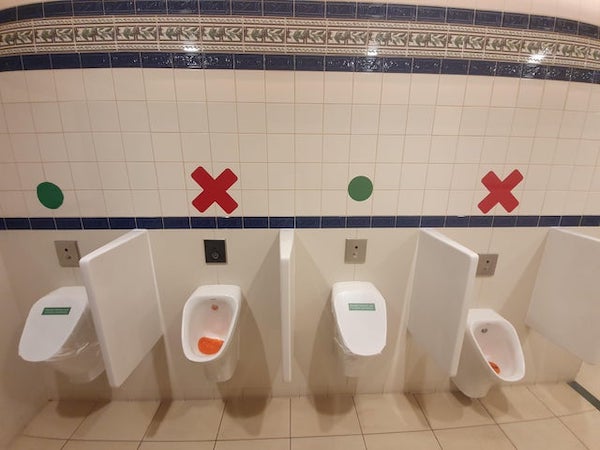 one job and failed - toilet - X X