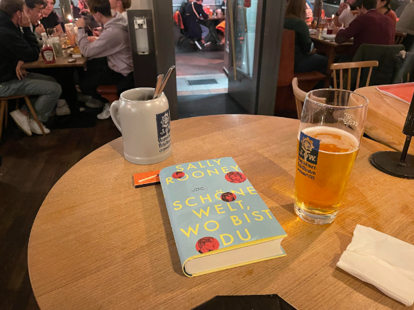 “Was invited on my first date since the corona pandemic (European time). As soon as we began discussing date details, Facebook services crashed and now I’m reading a book alone in a bar.”