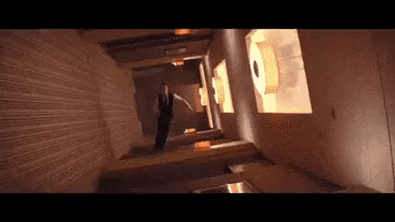 movie special effects - practical - CGI -inception gif