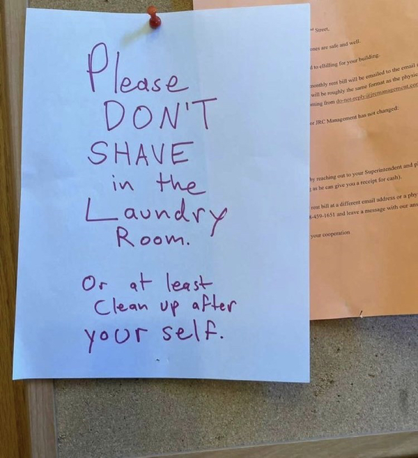 35 Passive Agressive Notes From Neighbors.