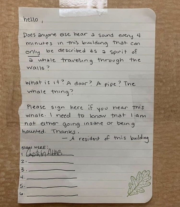 35 Passive Agressive Notes From Neighbors.