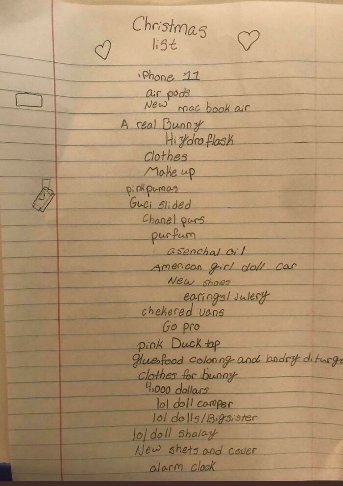 This 10 Year Old's Christmas List