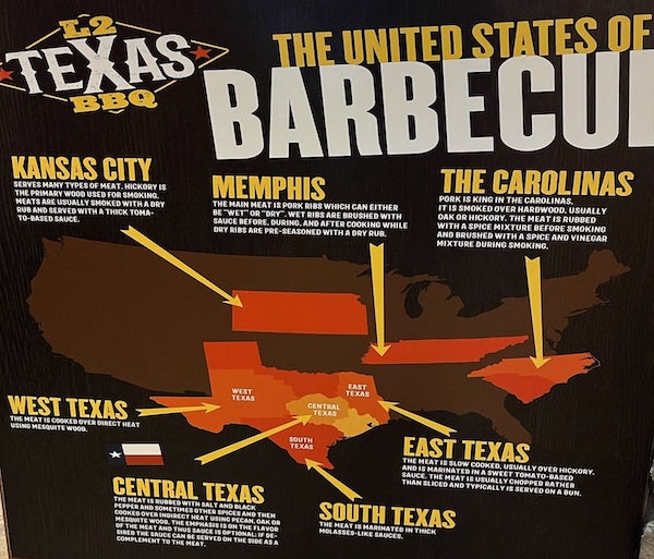 poster - The United States Of Texas Barbecui Kansas City Memphis The Carolinas Serves Many Types Of Meat. Hickory Is The Primary Wood Used For Smoking. Meats Are Usually Smoked With A Dry Rub And Served With A Thick Toma ToBased Sauce. The Main Meat Is Po