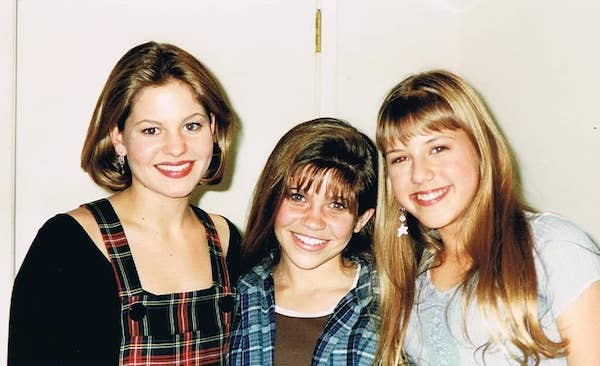 Candace Cameron-Bure, Danielle Fishel, and Jodie Sweetin in the ’90s.