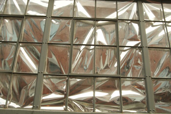 Aluminum foil on the windows to keep internet predators from molesting her children.