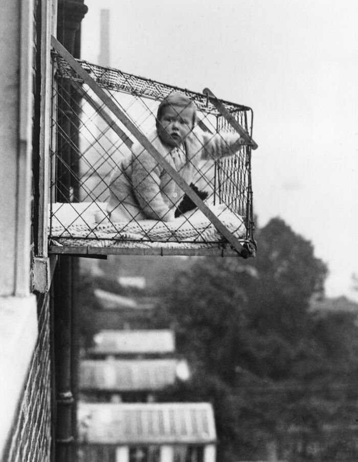 baby cages 1930s