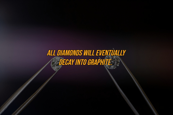 atmosphere - All Diamonds Will Eventually Decay Into Graphite.