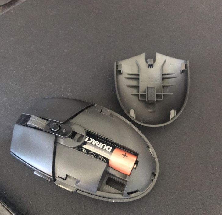 “Just sold my old pc. After sending it across the country, I realized my wireless mouse’s USB was still plugged in it.”