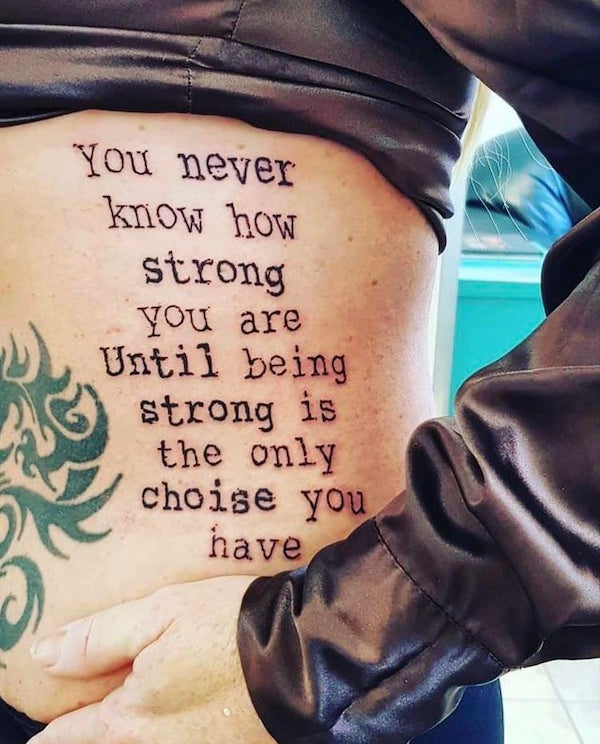 funny memes - bad luck - arm - You never know how strong You are Until being strong is the only choise you have