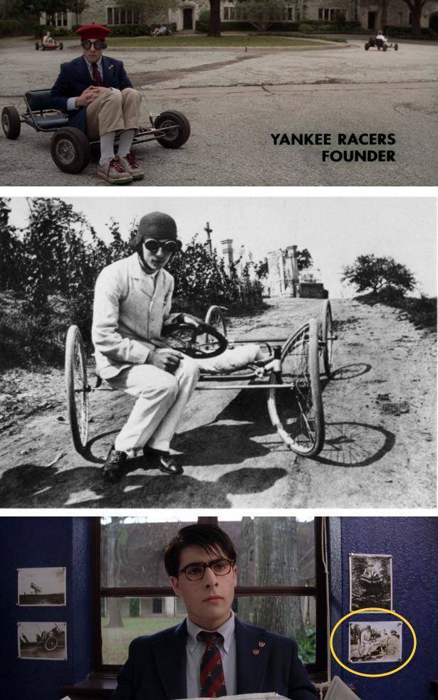 easter eggs - movies - famous films - jacques henri lartigue rushmore - Yankee Racers Founder