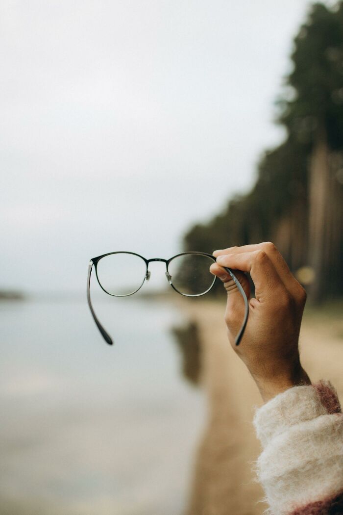 Only 35% of people have perfect vision without glasses.