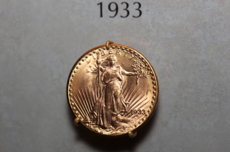 1933 Double Eagle, a $20 gold coin,

$18,872,250