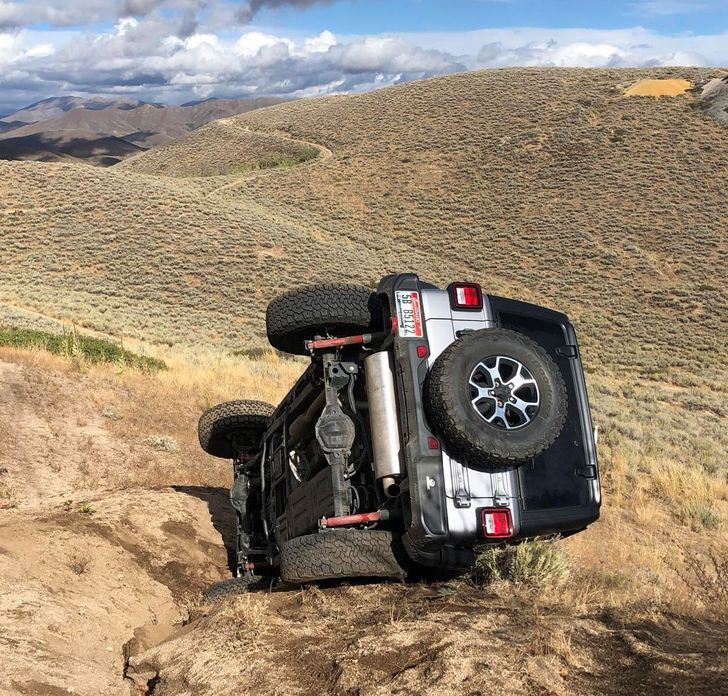 ’’I parked my Jeep incorrectly.’’