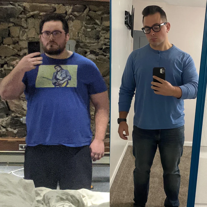 “10 months, the second time in my life I’ve lost 70 pounds”