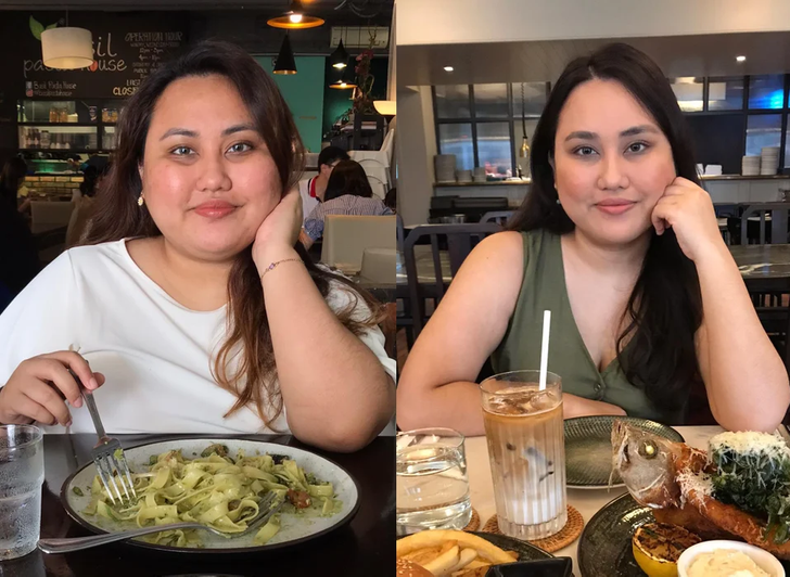 “I struggled with emotional eating due to depression and anxiety. I’m still in the process of losing weight but satisfied with the current progress.”