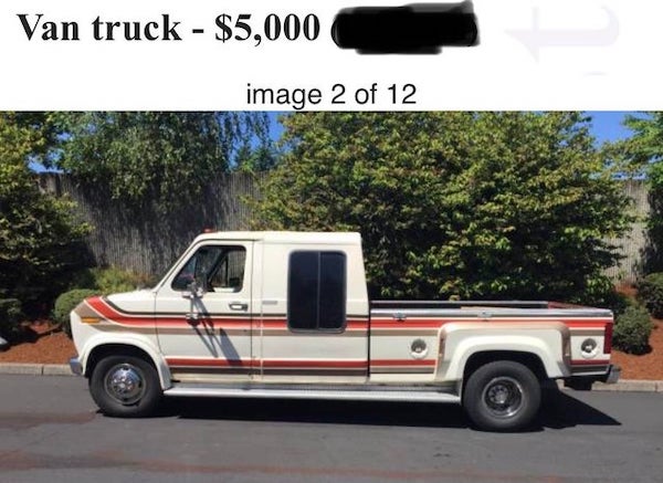 wtf things being sold online - commercial vehicle