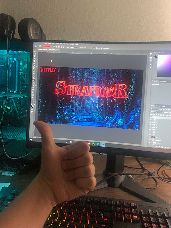 I’m Gonna Prank My Sister By Making A Fake Stranger Things 4 Advertisement. Instead Of Linking To A Trailer, It Will Link To A Rickroll. I’m Almost Done