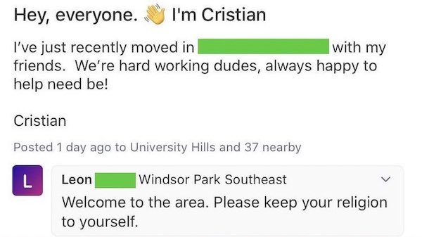 30 WTF Posts From The Nextdoor App.