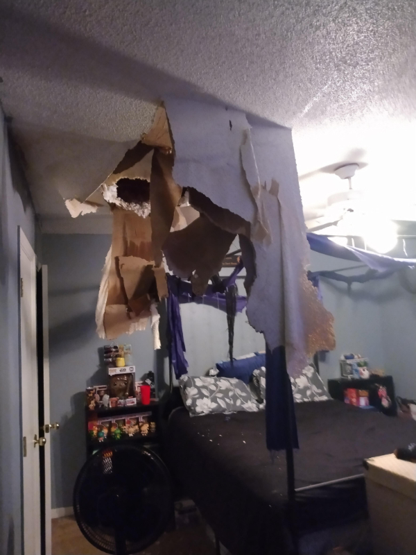 “So this happened to my mom’s room at 3 in the morning.”