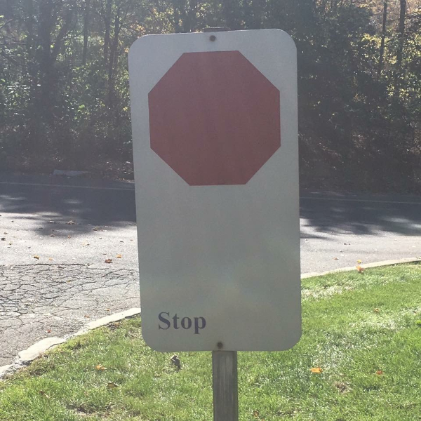 terrible design fails - grass - Stop