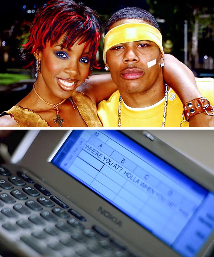 Texts were sent with Microsoft Excel in a popular music video. You probably remember this video from the beginning of the 2000s when only celebrities could afford smartphones. This is why nobody noticed that Kelly Rowland tried to send a text through Microsoft Excel.