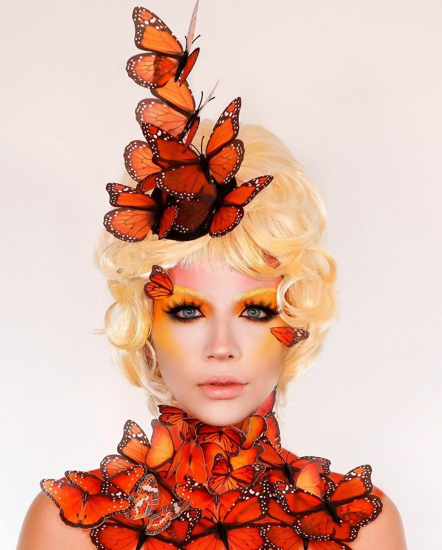 makeup artist charlotte roberts-orange