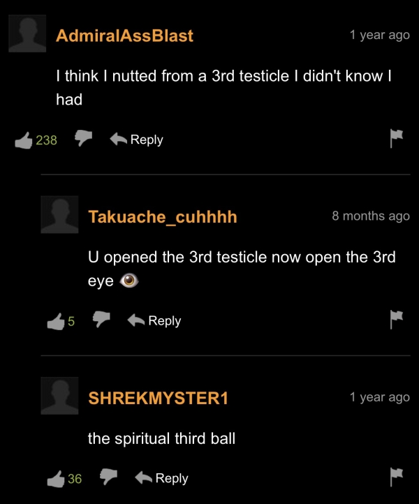 26 Pornhub Comments That Deserve a Gold Star