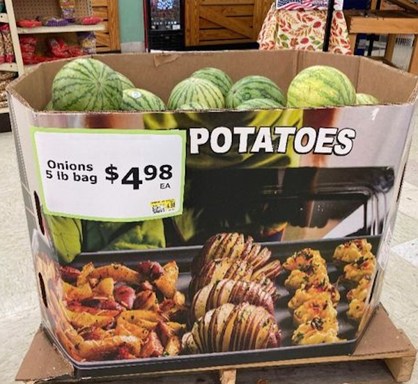 vegetable - Ne Potatoes Onions 5 lb bag $498