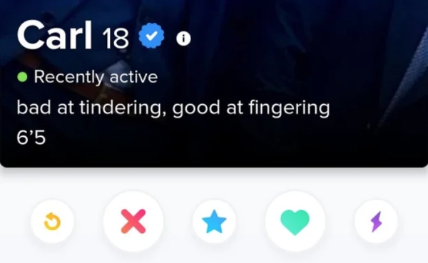 26 Tinder Profiles That Are Just Shameless.