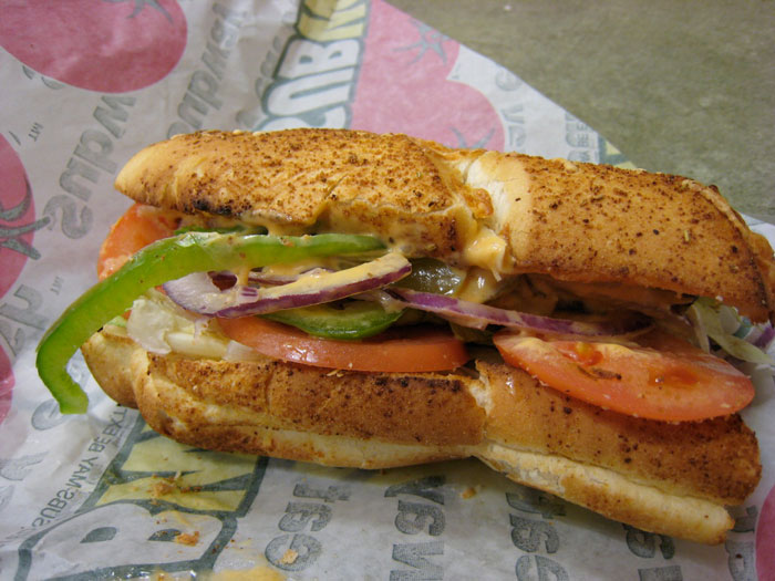 subway sandwich - 200 How do Walia Na waza Yamsaus Mt