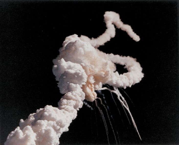 The astronauts aboard the space shuttle Challenger most likely didn’t die until they hit the water miles below the initial explosion.