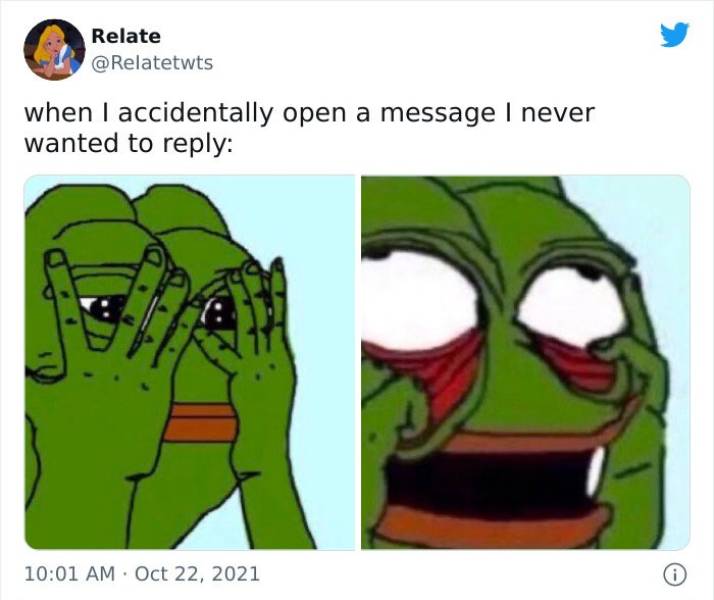 relatable tweets frog
