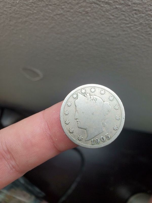 I found a nickel that is 116 years old.