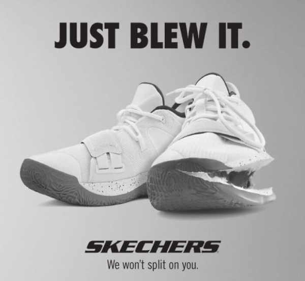 skechers zion williamson ad - Just Blew It. Skechers We won't split on you.