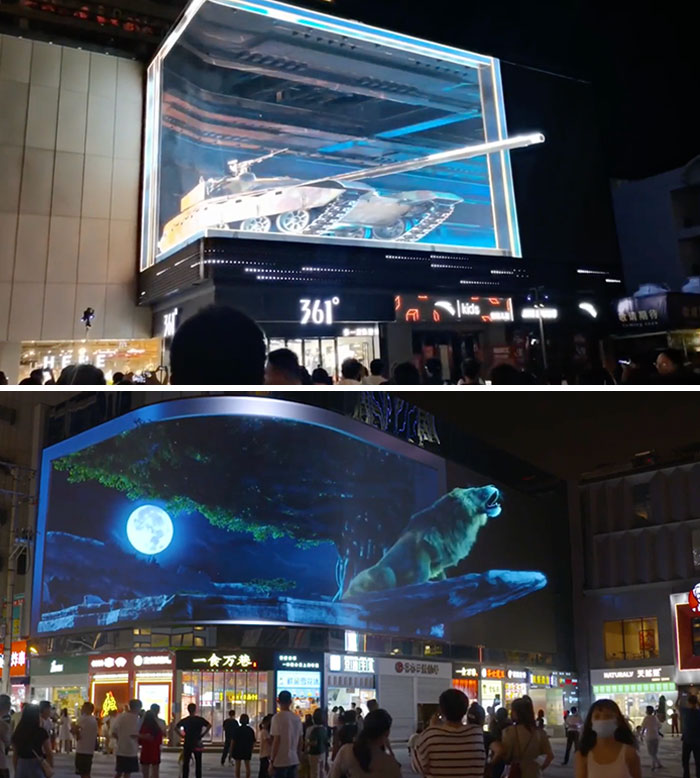 3D Billboards In China