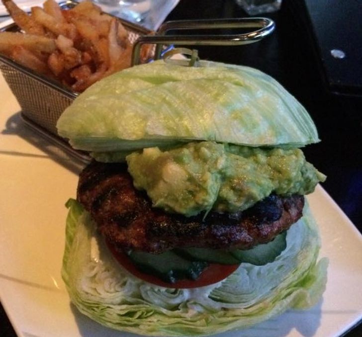 “I ordered a lettuce burger, thinking it would come on 2 pieces of lettuce.”