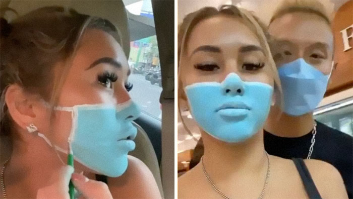 influencers - internet clout - josh paler lin fake mask - F