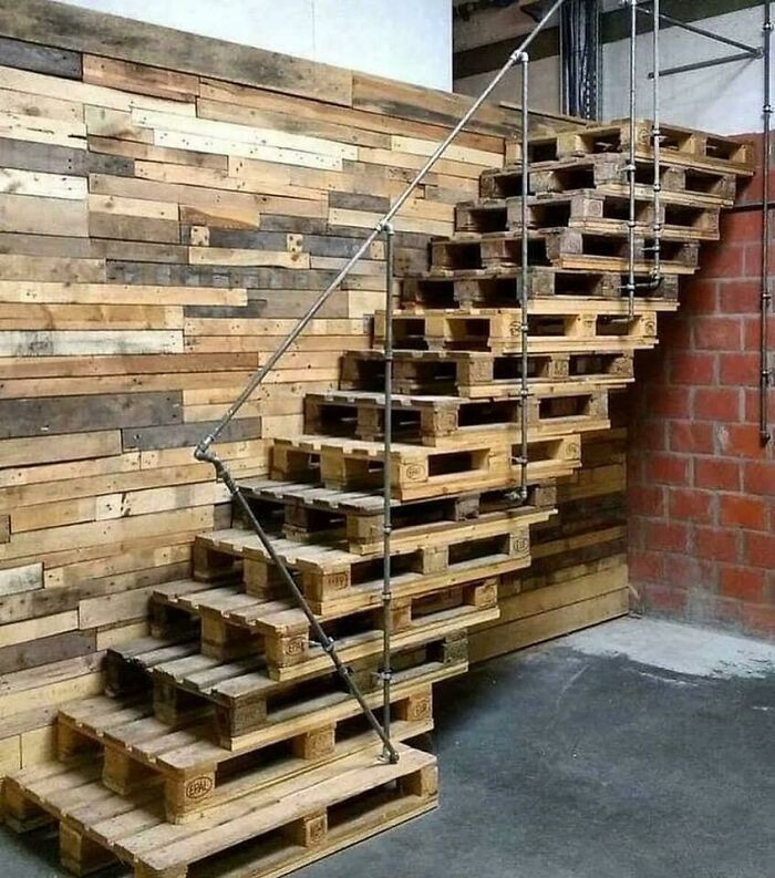 Found In A Group Called “Stairs Designed By People Who Aren’t Afraid To Die” But I Still Quite Like How Simple And Cheap A Solution It Is