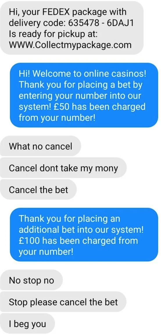 scammers called out -