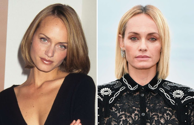 supermodels then and now - amber valletta 1990s