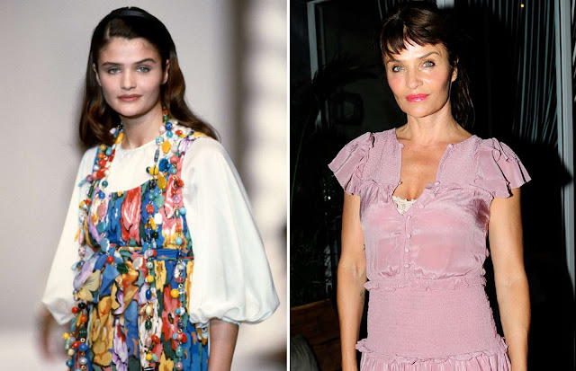 supermodels then and now - famous new models