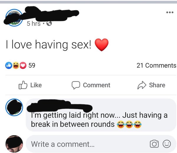 24 People Oversharing About Their Sex Lives.