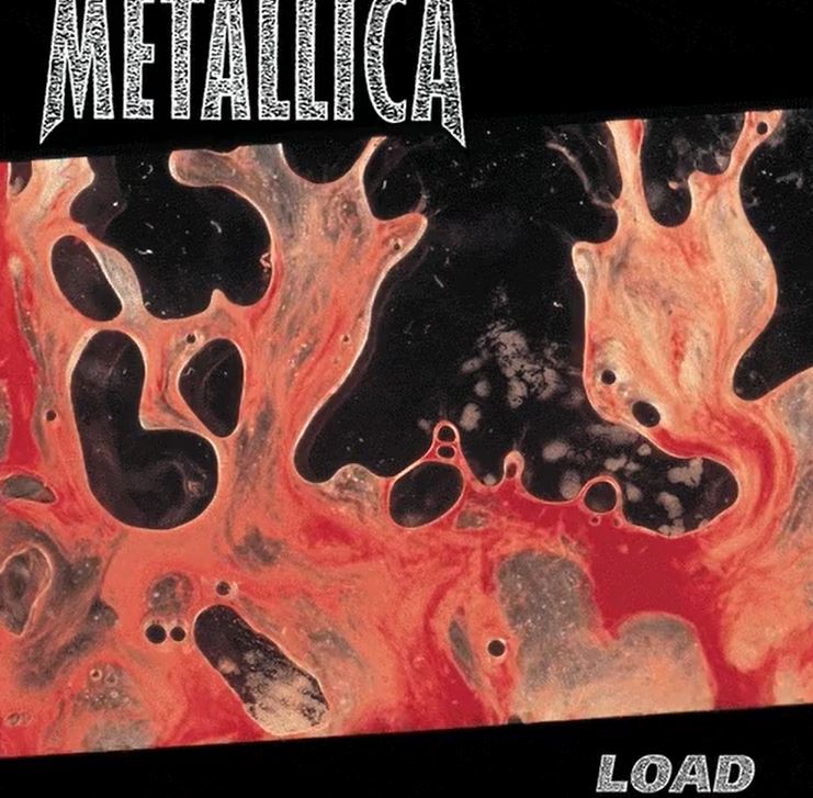 The artwork on Metallica’s album Load is a mixture of cow blood and human semen.