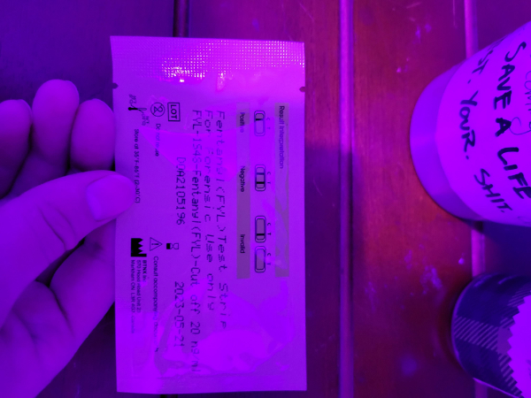 “This venue I went to has fentanyl test strips in the bathroom.”