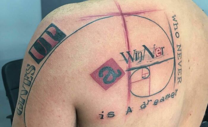 funny signs- tattoo - Who Never Winer Seinid e is A dreamer