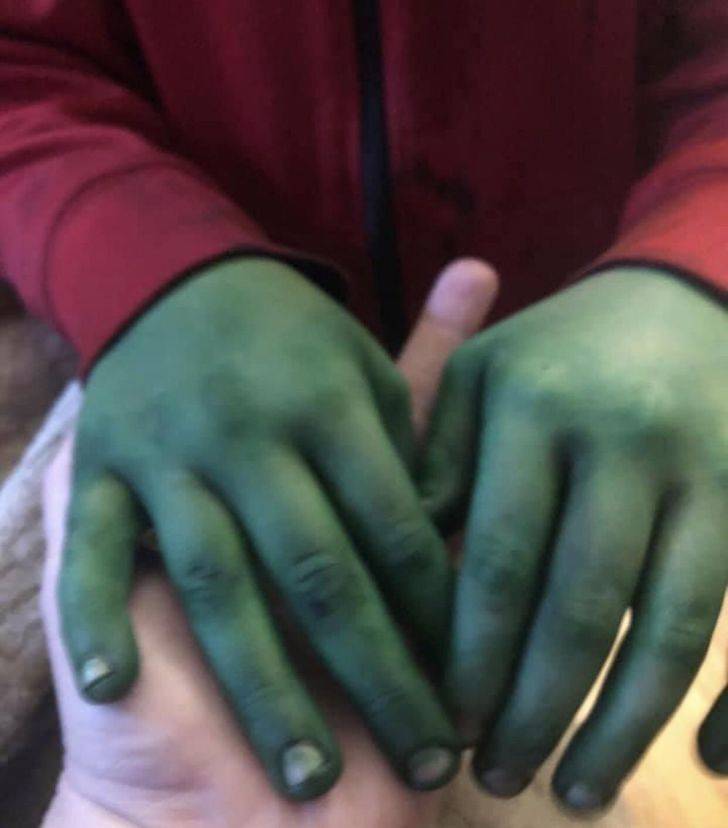 “The day my son tried to turn himself into the Incredible Hulk”