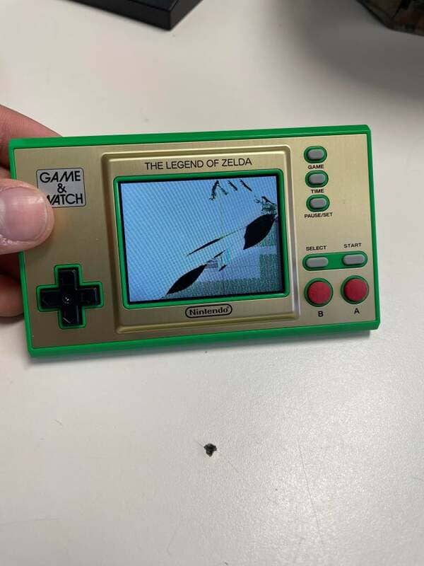 Just bought a Zelda Game & Watch and put it in my back pocket.